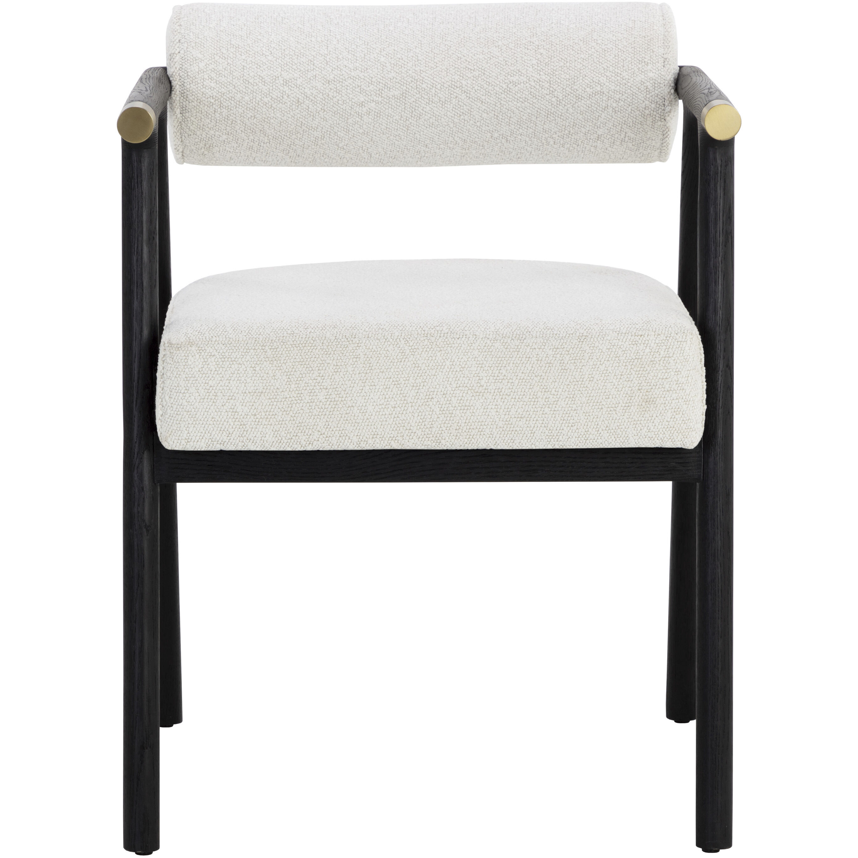 Sova Black / Copenhagen White Dining Armchair